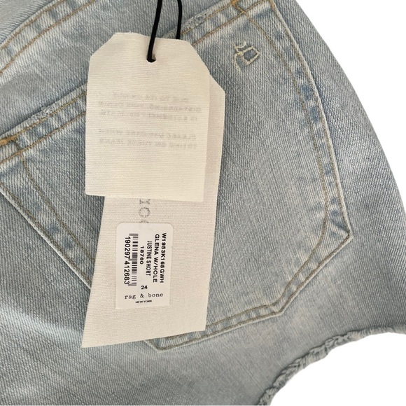 New! rag & bone Justine Jean Shorts - Picture 8 of 9